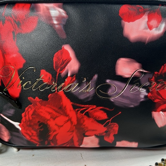 Victoria Secret Rose Crossbody Bag Vegan Friendly Holiday Edition Purse Bag - Picture 5 of 12